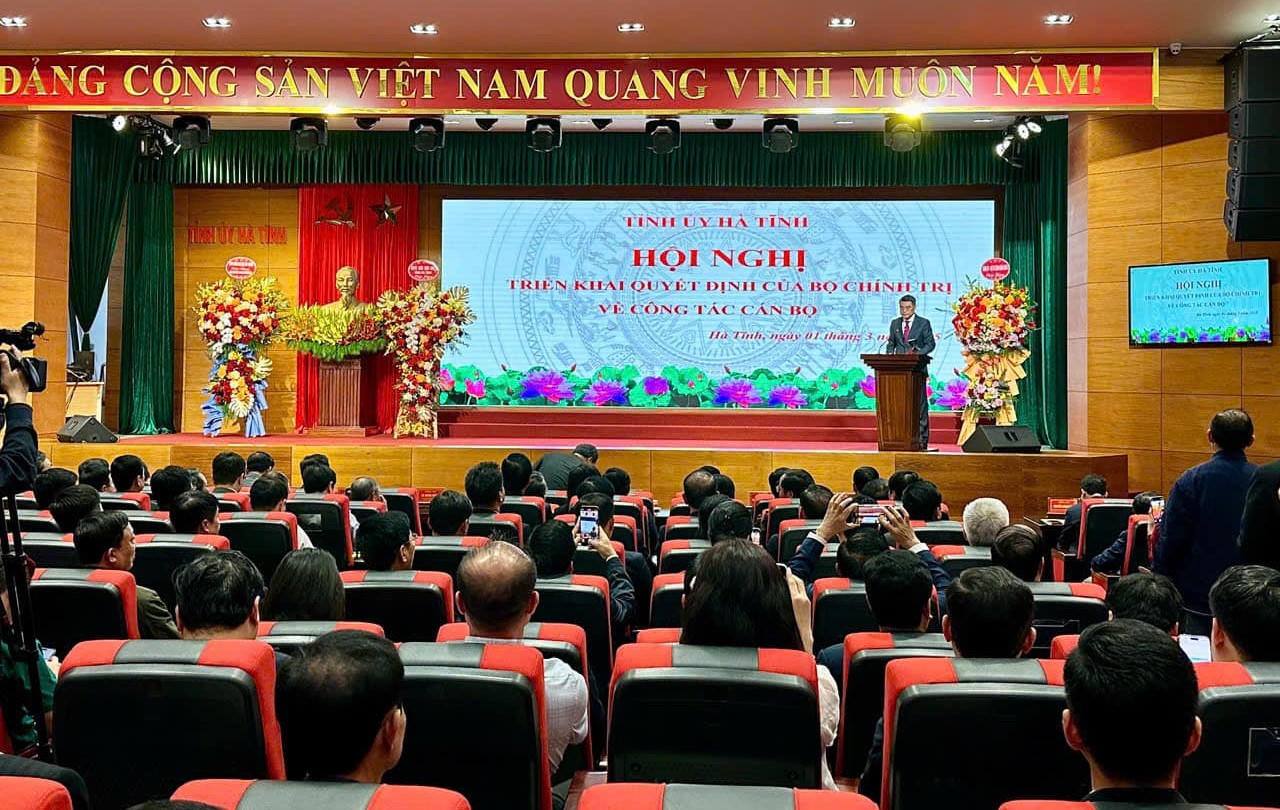 Hà Tĩnh có tân Bí thư Tỉnh ủy