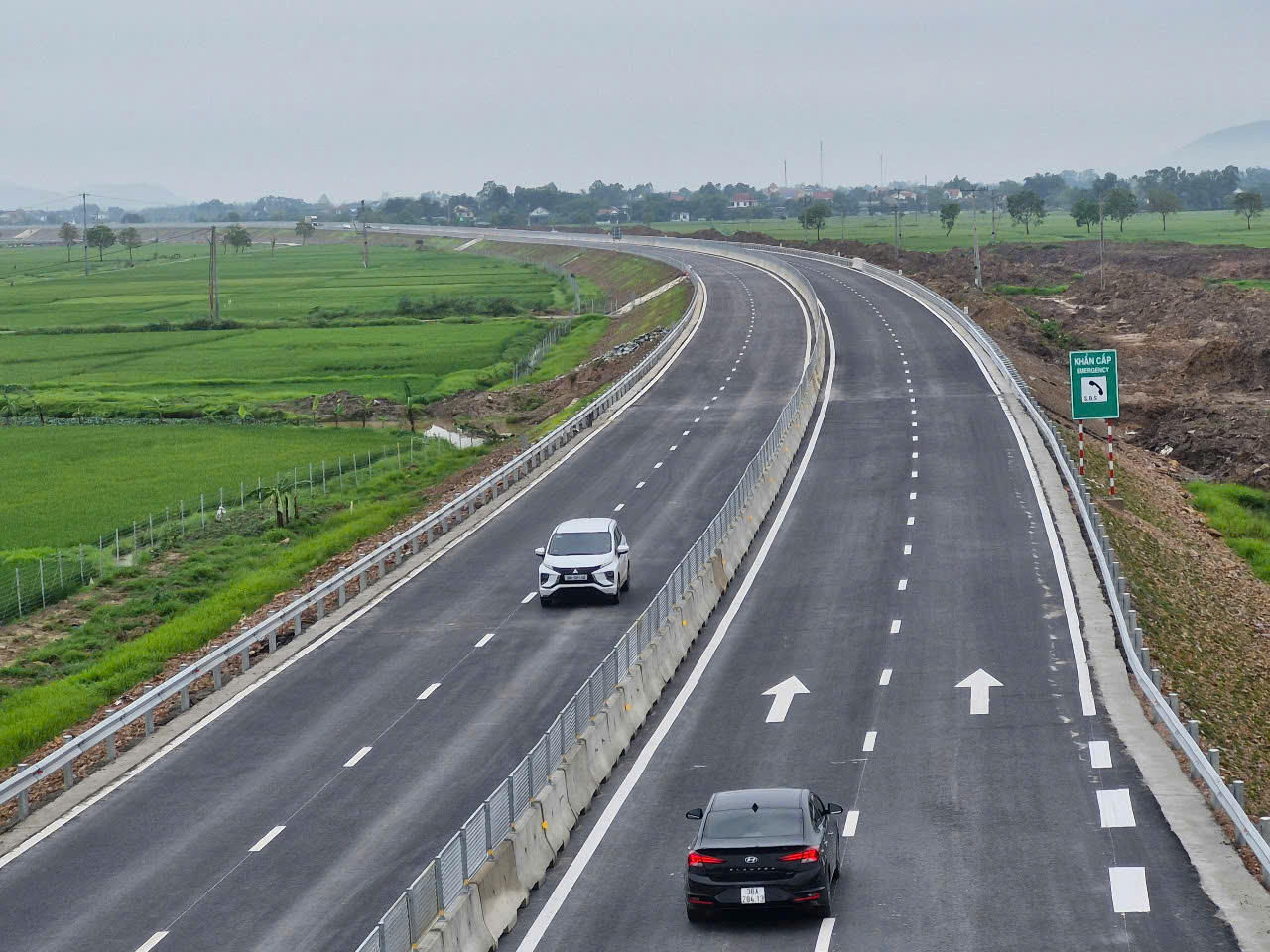 Hướng dẫn ra, vào tại các nút giao kết nối cao tốc qua Hà Tĩnh