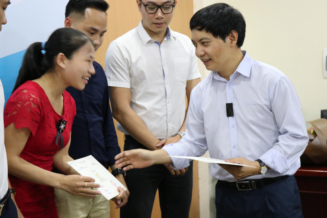 Hoàn thành khóa bồi dưỡng nghiệp vụ phóng viên trẻ Báo Pháp luật Việt Nam 