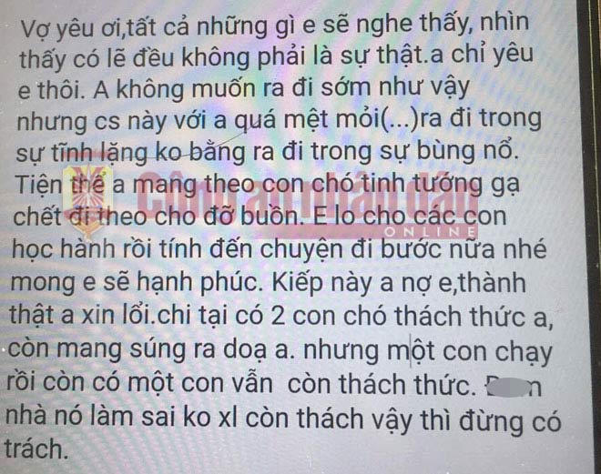 Lộ tin nhắn qua lại giữa kẻ sát nhân với cô gái bán đậu 