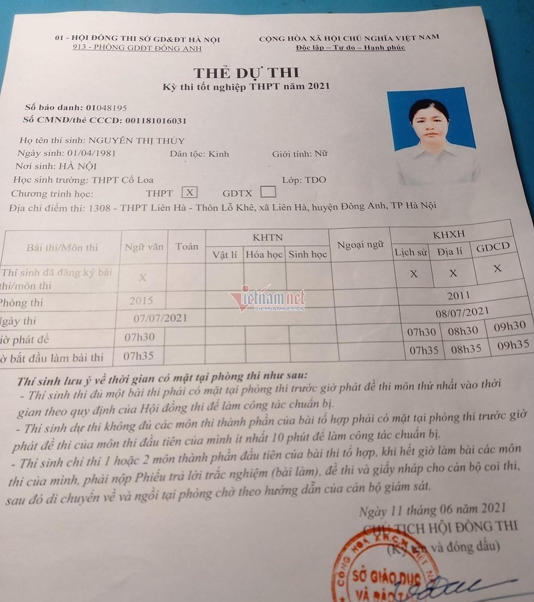 Người phụ nữ 40 tuổi đạt 27 điểm thi Đại học chỉ sau 21 ngày ôn