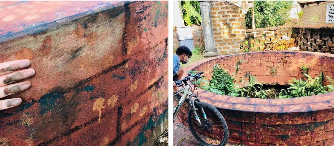 Xử phạt họa sĩ đoàn làm phim tô vẽ giếng cổ tại Làng cổ Đường Lâm