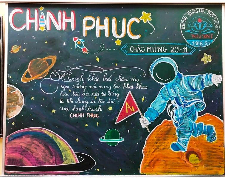 Độc đáo 'siêu phẩm" báo tường chào mừng ngày Nhà giáo Việt Nam 20/11