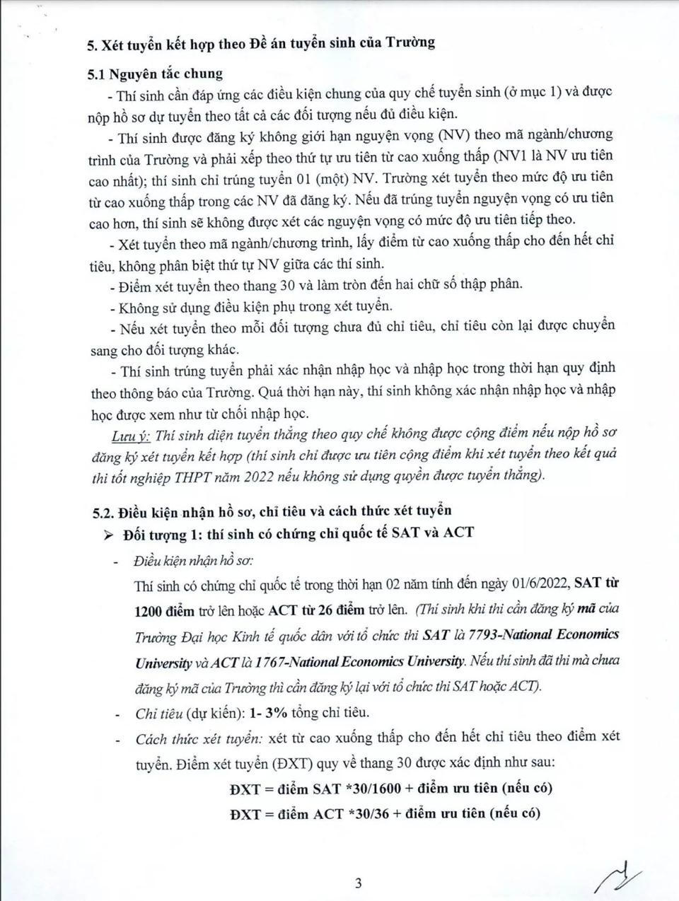 Trường ĐH Kinh tế Quốc dân tuyển sinh 6.100 chỉ tiêu cho năm 2020