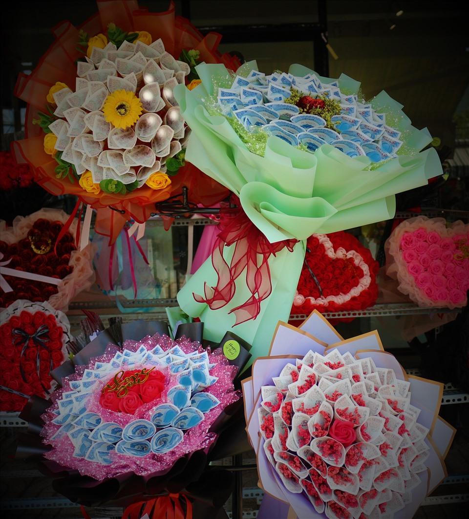 Những bó hoa độc đáo 'hút khách' trong ngày Valentine