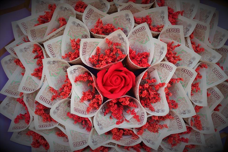 Những bó hoa độc đáo 'hút khách' trong ngày Valentine