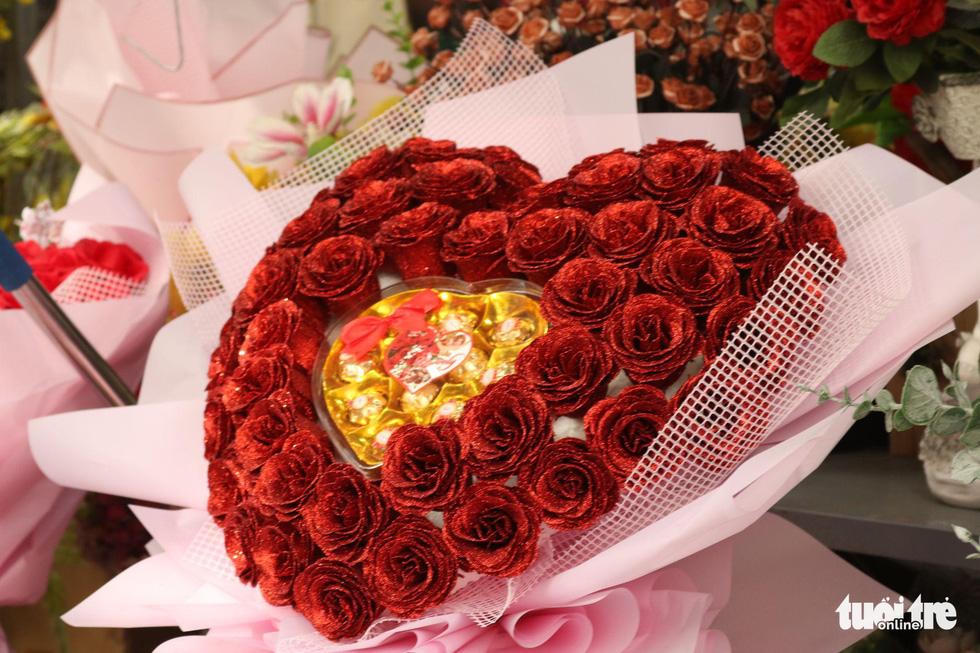 Những bó hoa độc đáo 'hút khách' trong ngày Valentine