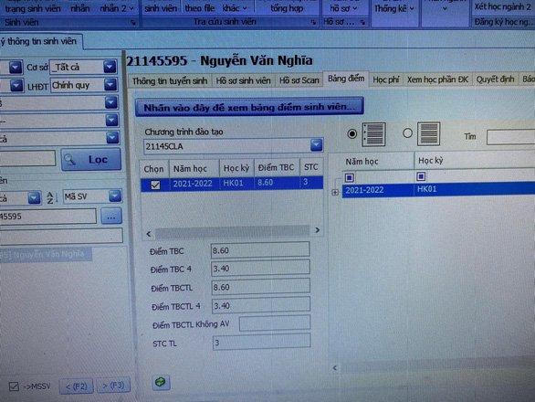 Nam sinh Bình Định mất tích khi vào TP HCM có học lực giỏi