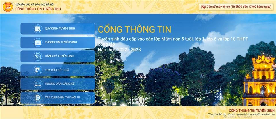 Hôm nay, Hà Nội bắt đầu tuyển sinh mầm non, lớp 1 và 6