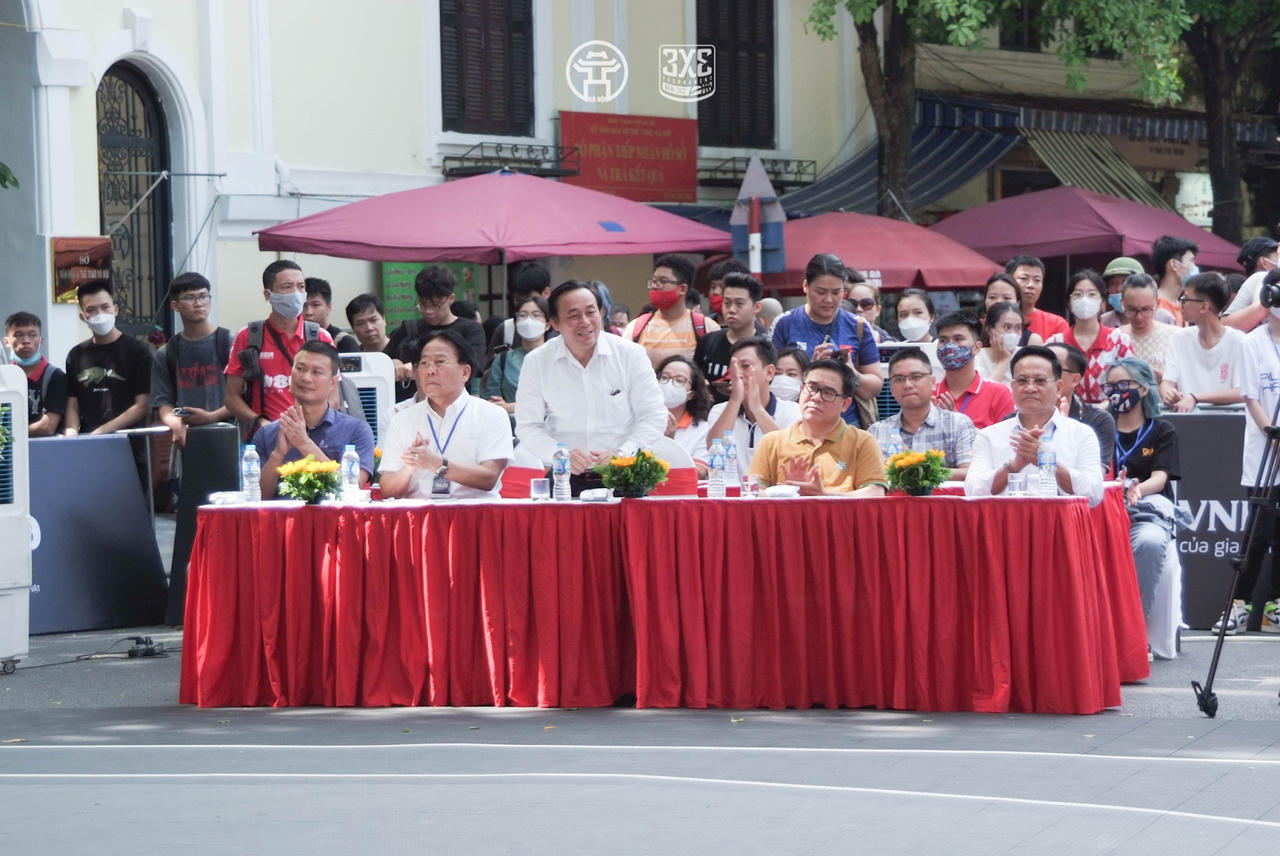 Khai mạc Giải bóng rổ 3x3 Hà Nội mở rộng lần thứ III năm 2022