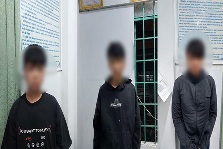 Bắt 'nóng' nhóm thanh thiếu niên chém nam sinh lớp 11 tại TP Phan Thiết