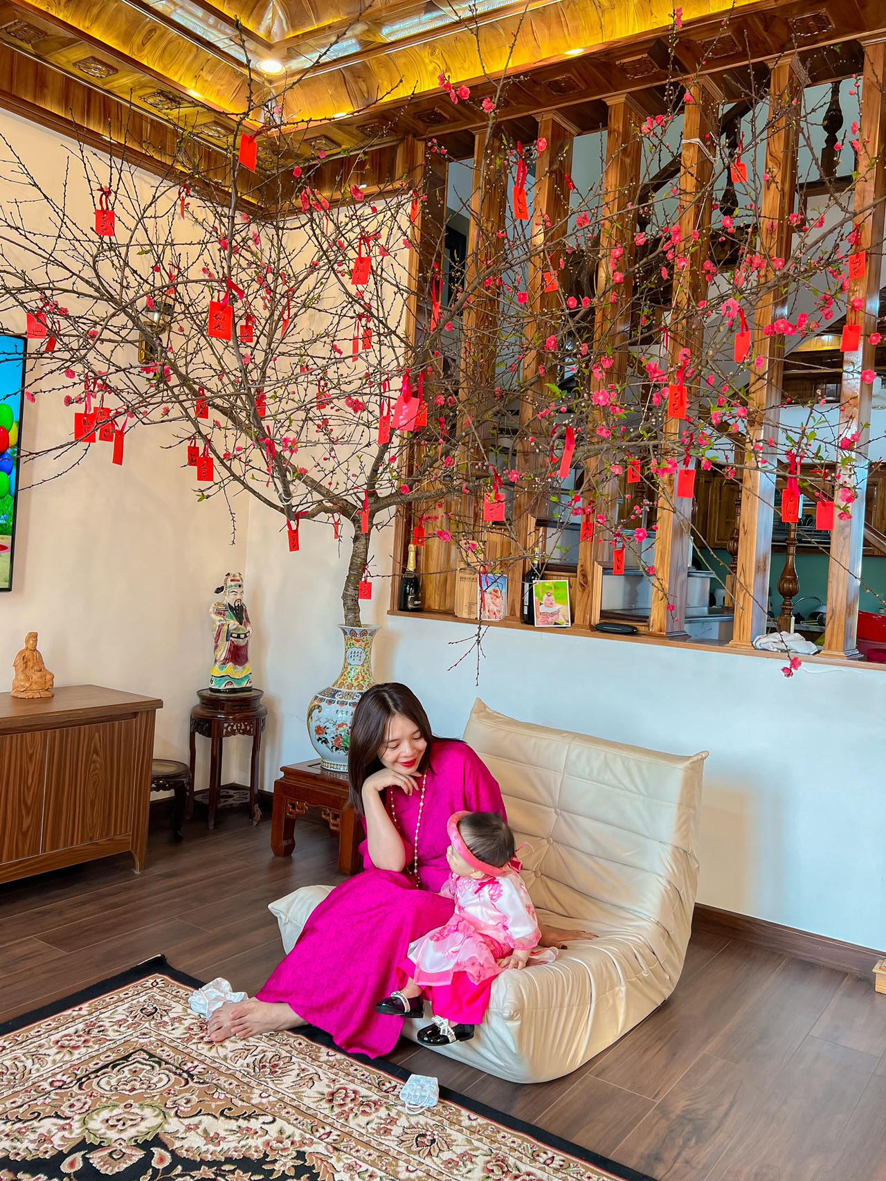 Độc đáo tiểu cảnh Tết xưa tại các gia đình Việt