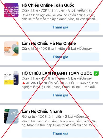 Cảnh báo nguy cơ lộ lọt thông tin cá nhân khi nhờ 'cò' làm hộ chiếu nhanh