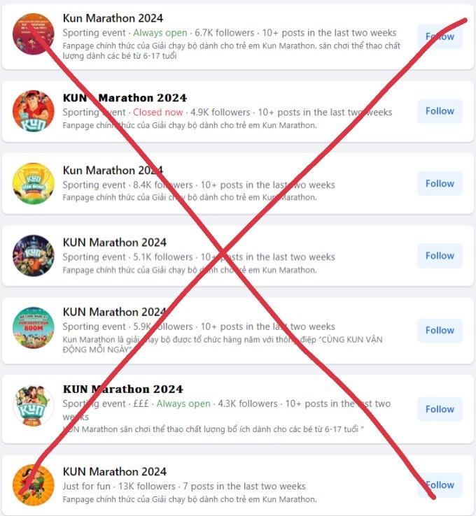 Bị lừa gần 200 triệu đồng khi đăng ký cho con chạy marathon