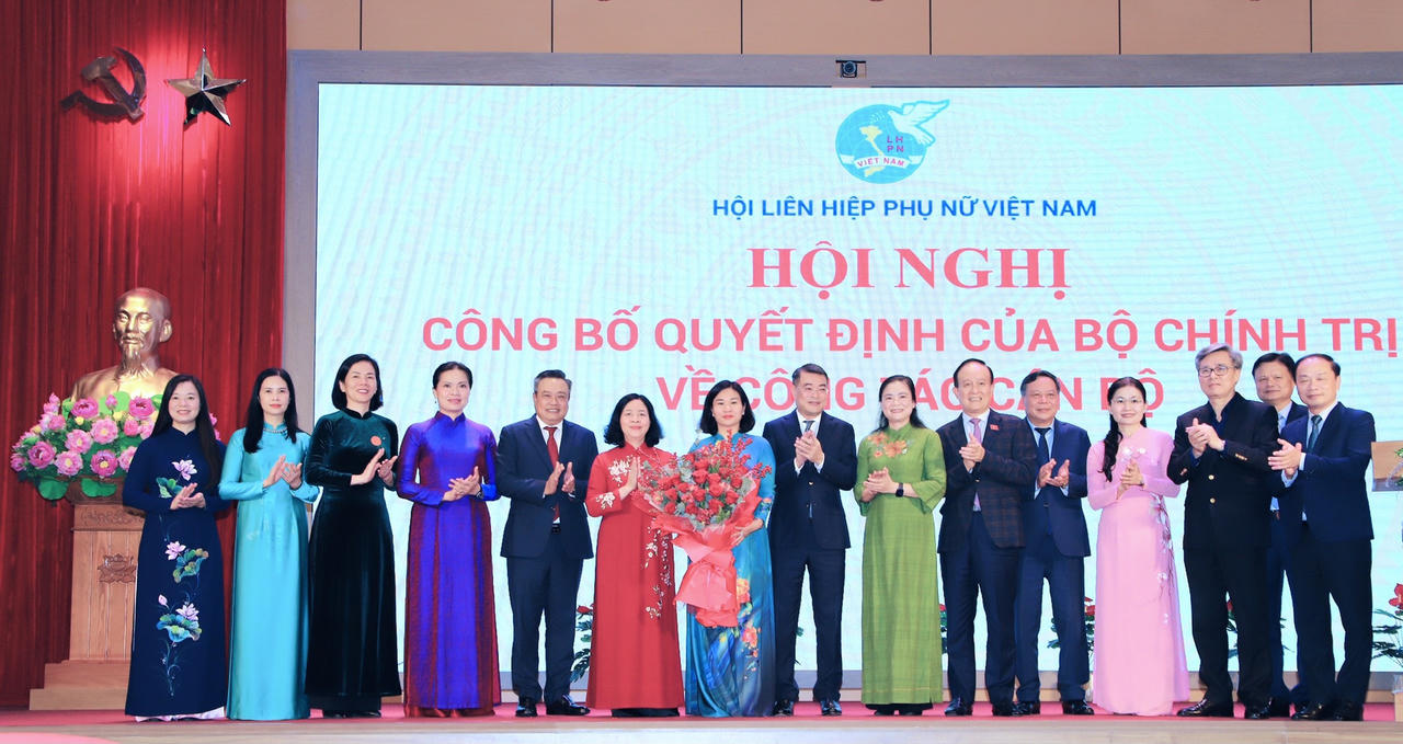 Bộ Chính trị điều động, chỉ định bà Nguyễn Thị Tuyến giữ chức Bí thư Đảng đoàn Hội Liên hiệp Phụ nữ Việt Nam