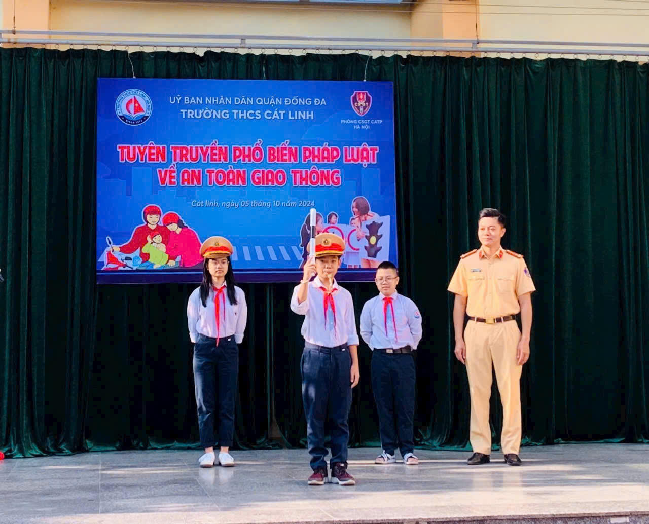 Lực lượng CSGT: Đẩy mạnh tuyên truyền An toàn giao thông trong trường học.