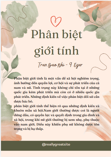Nơi “gieo mầm” tư duy bình đẳng giới cho thế hệ trẻ