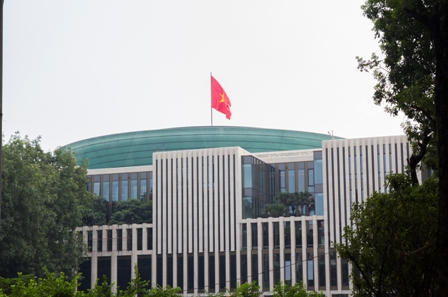 Những con số ấn tượng về tòa nhà Quốc hội mới