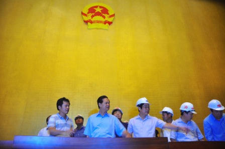 Những con số ấn tượng về tòa nhà Quốc hội mới