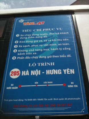 Xe Bus Tân Đạt “vô trách nhiệm” với khách hàng?