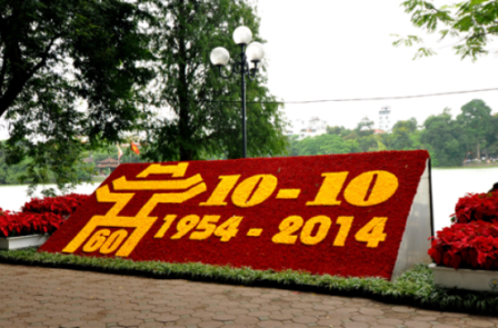 Thủ đô Hà Nội tráng lệ trong dịp kỷ niệm 60 năm giải phóng