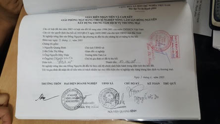 Bắc Ninh: Dấu hiệu hình sự trong vụ doanh nghiệp giả mạo chữ ký người dân