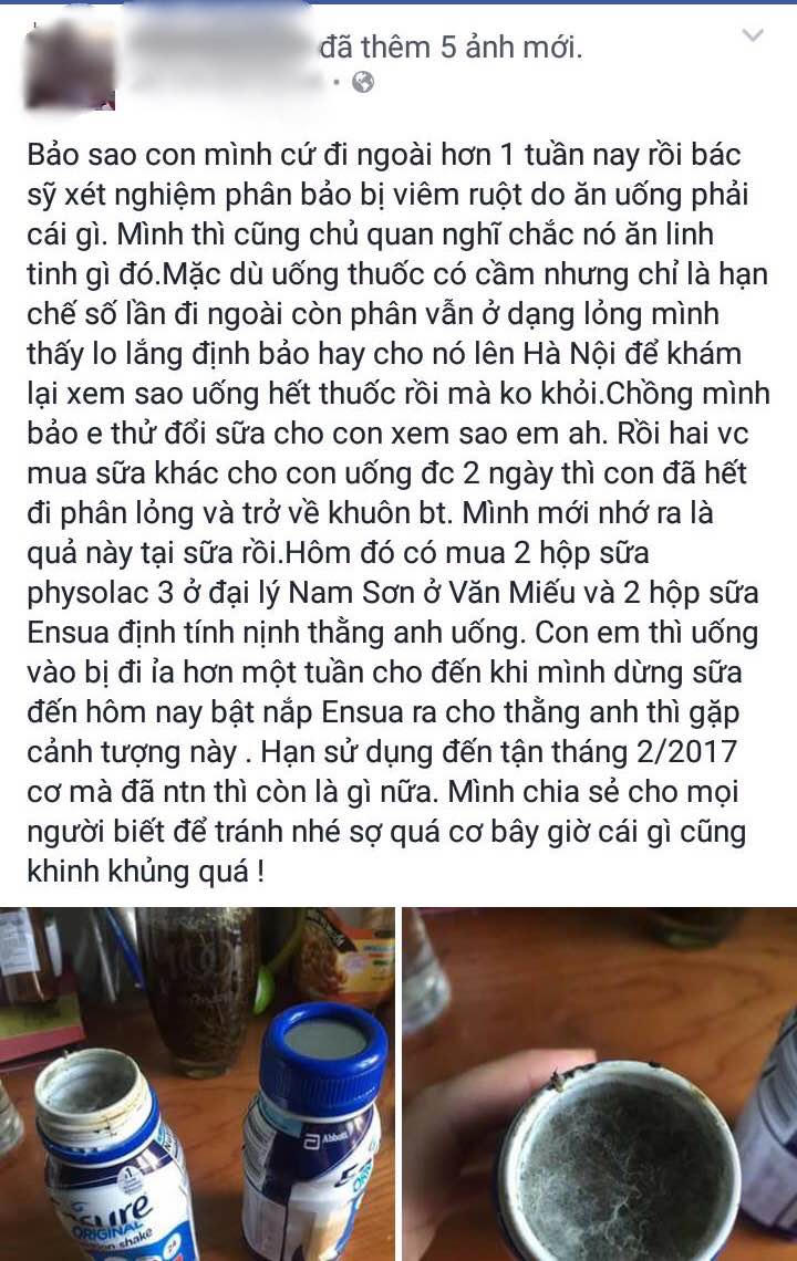 Công ty dinh dưỡng 3A liên tục bị tố sữa nhập khẩu kém chất lượng