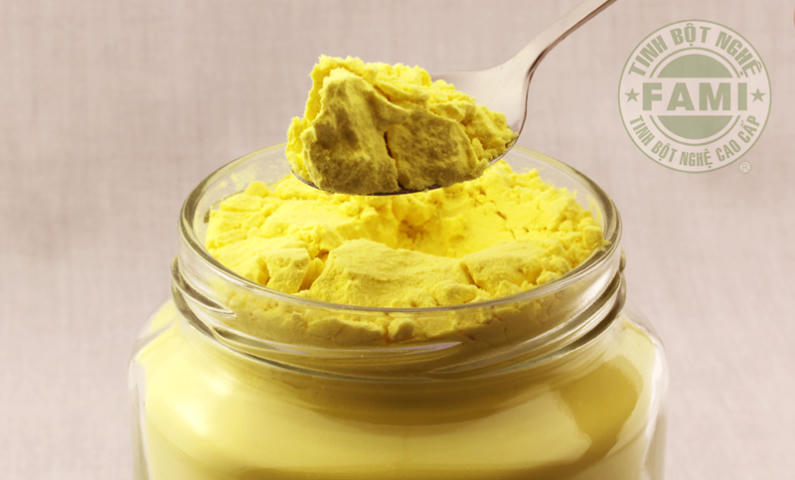 Tinh bột nghệ FAMI thành công nhờ sản phẩm xanh sạch