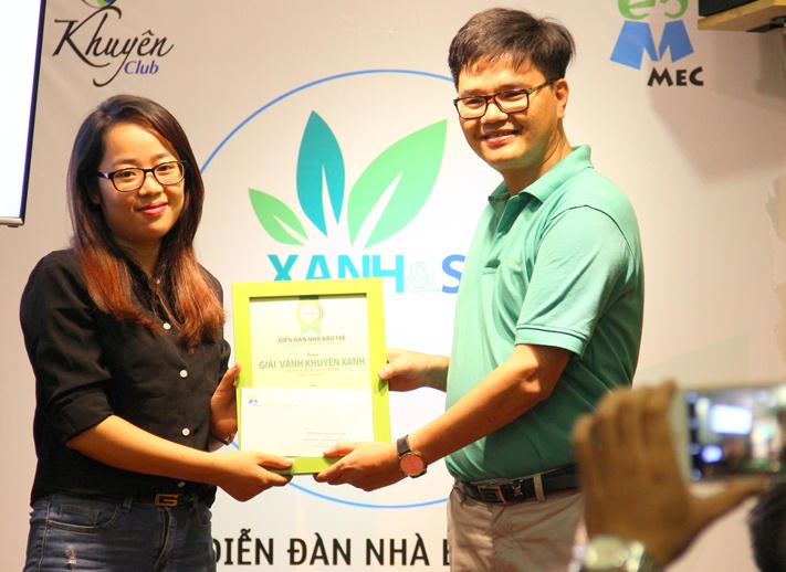 Báo PLVN đạt giải Vành Khuyên của diễn đàn nhà báo trẻ