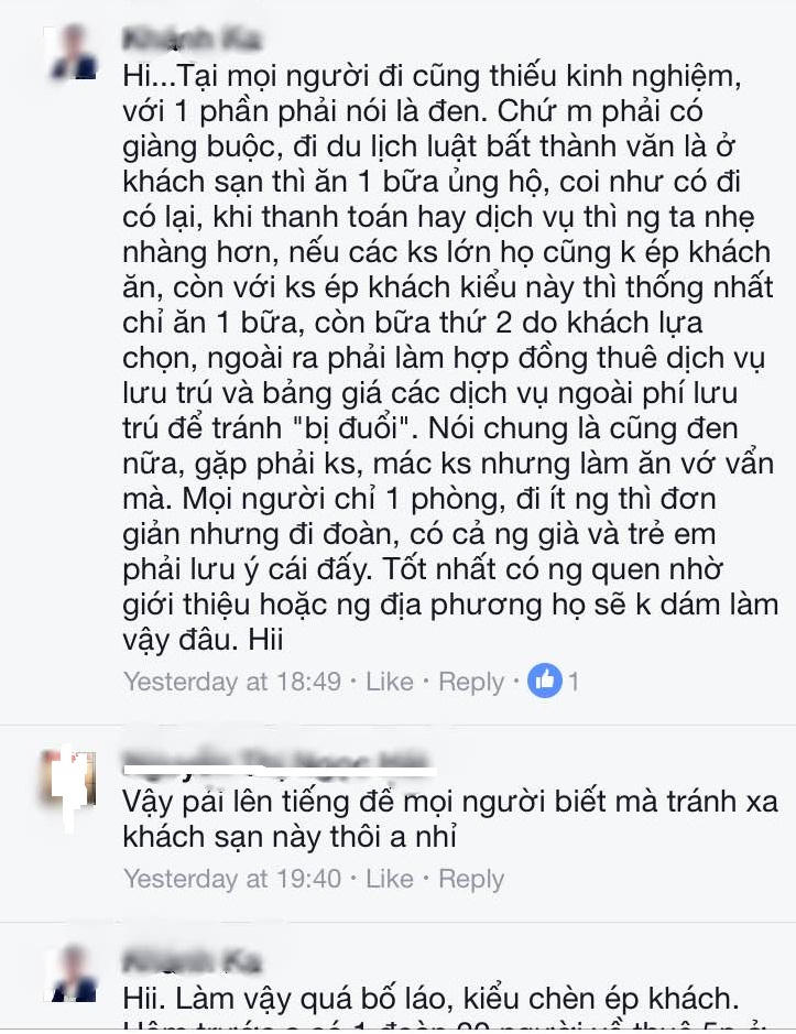 Dân mạng đồng loạt tẩy chay khách sạn Quang Trung vì “ngược đãi” du khách