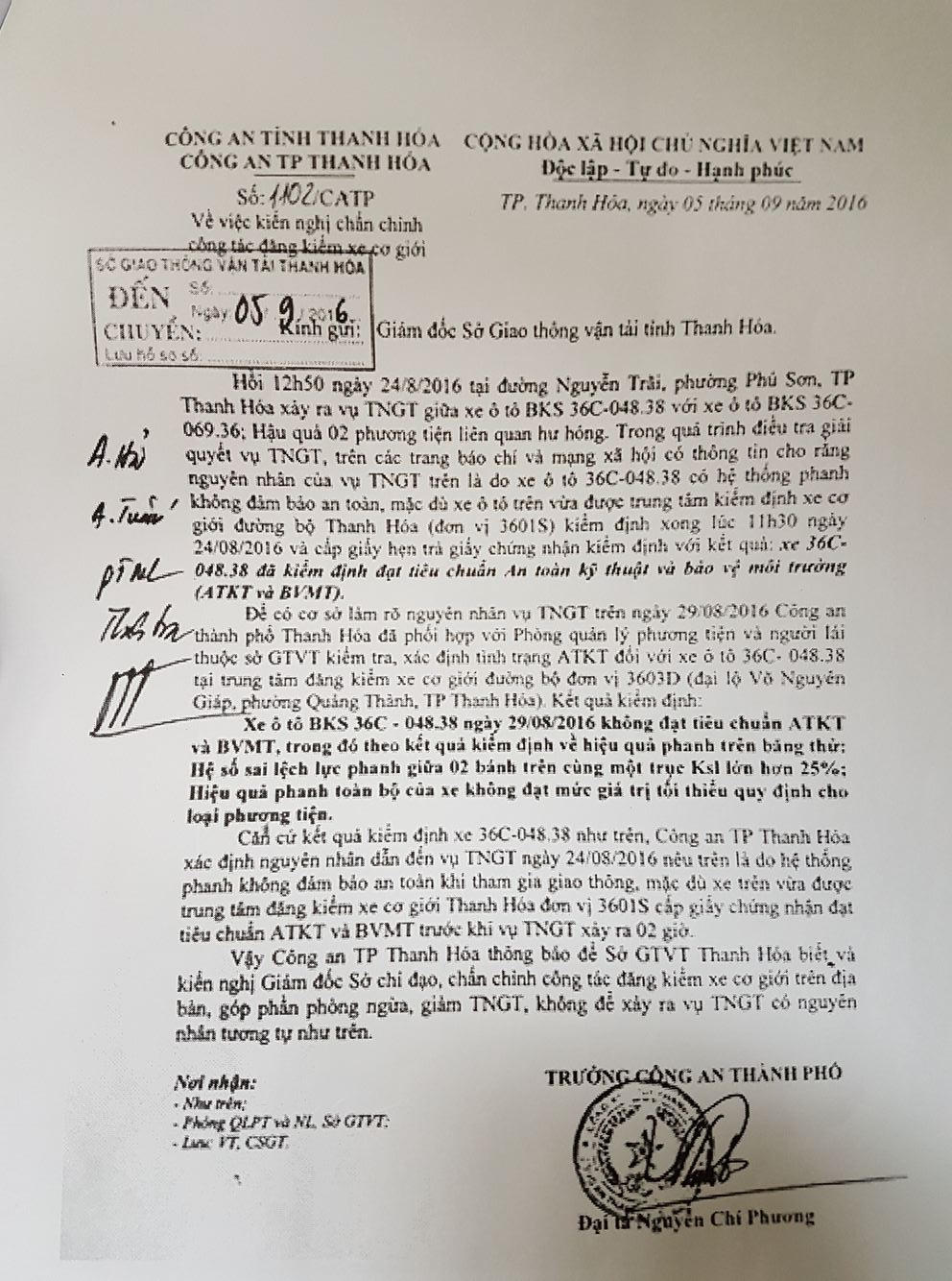 Vừa rời khỏi trung tâm đăng kiểm, xe tải gây tai nạn do mất phanh