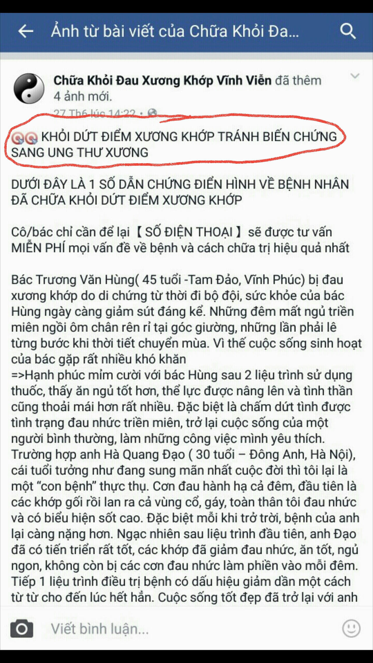 Hoa Bảo Đường : Lưu hành thuốc Vương Cốt Hoàn khi chưa được cấp phép