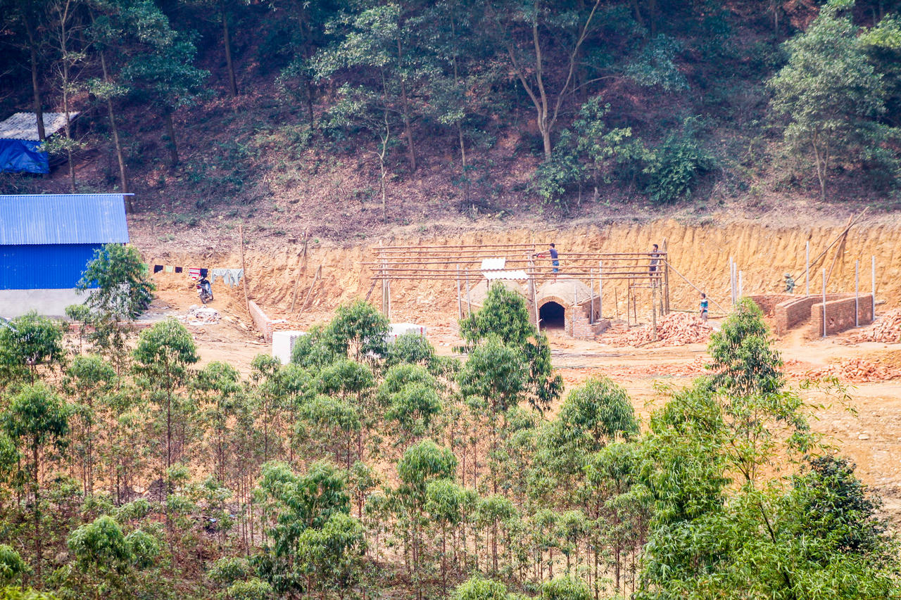 Cận cảnh công trường “xẻ thịt” rừng phòng hộ tại Xã Ngọc Thanh - TX Phúc Yên