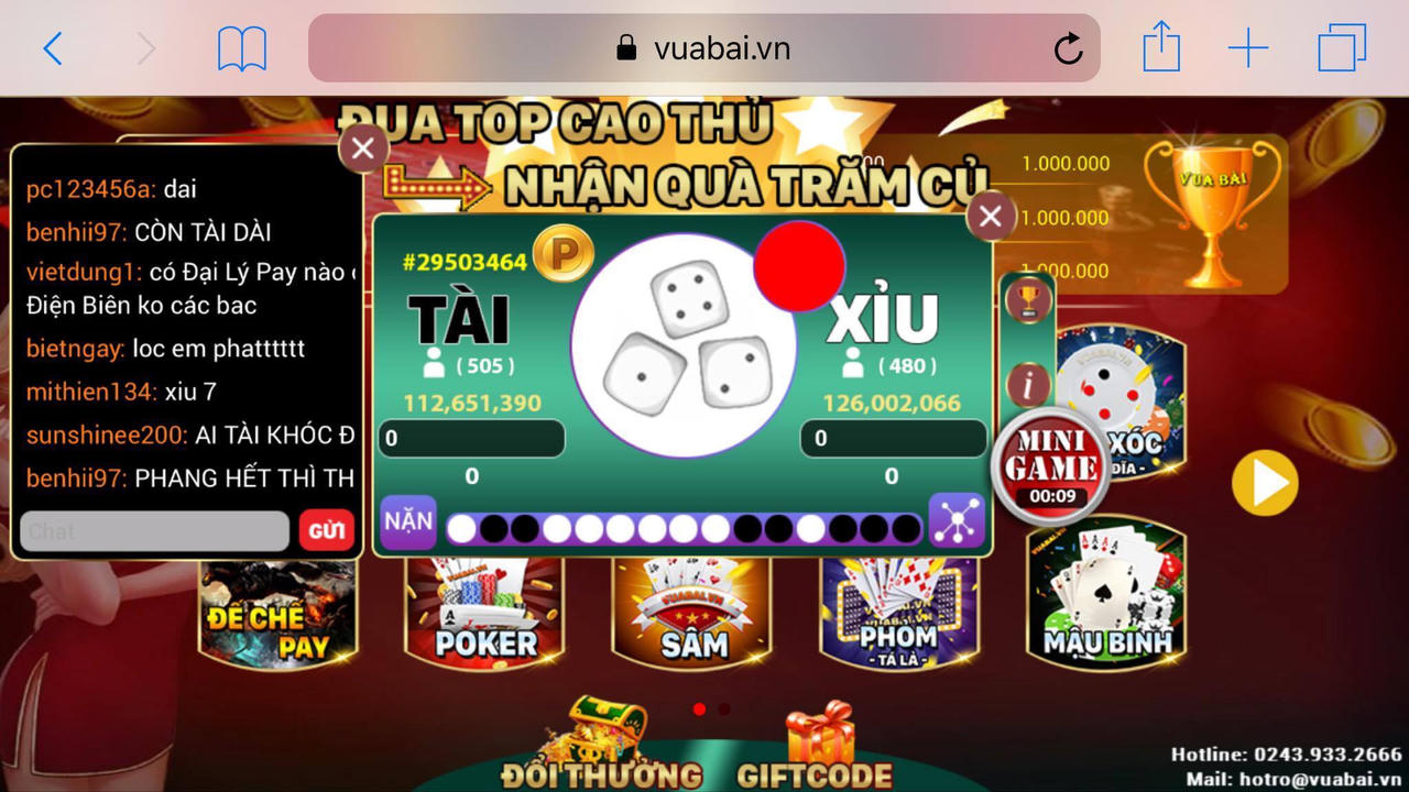 Buông lỏng quản lý, game cờ bạc Vuabai.vn lộng hành trên mạng?