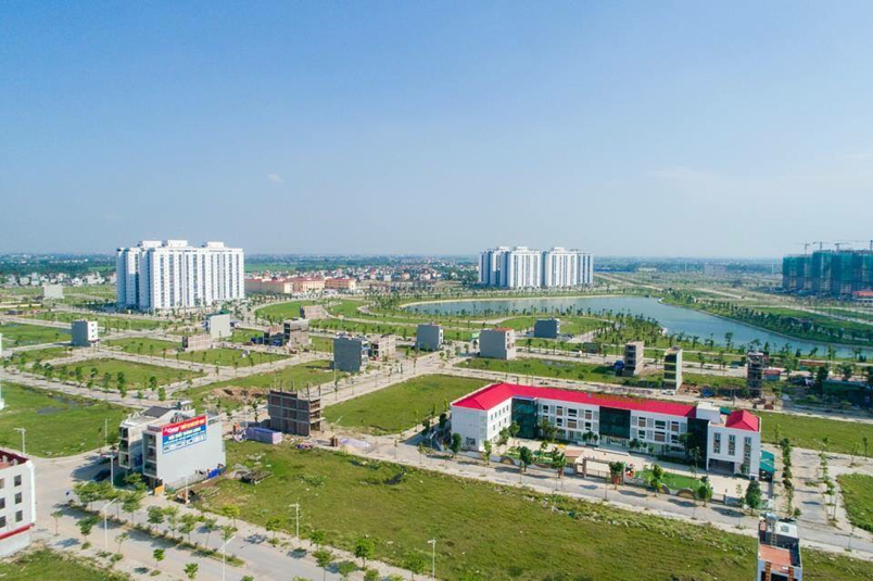 Hồ điều hòa – Lá phổi xanh trong lòng khu đô thị Thanh Hà Mường Thanh