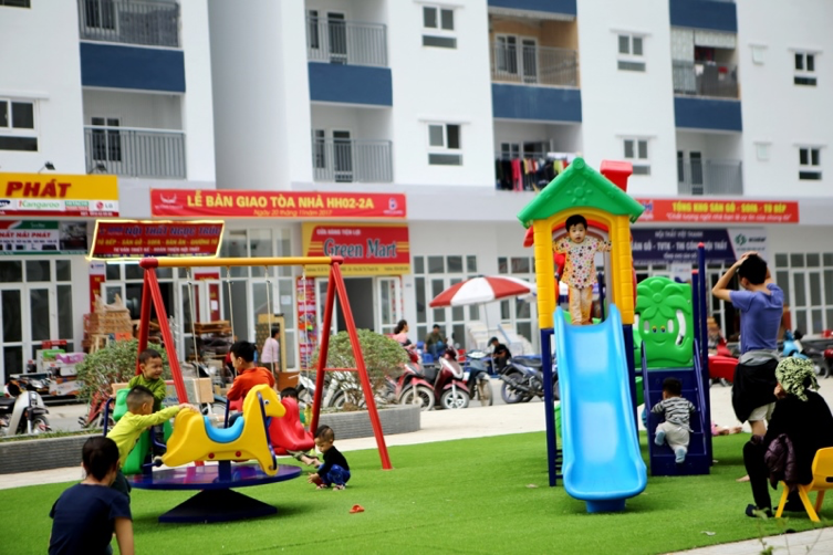 Hồ điều hòa – Lá phổi xanh trong lòng khu đô thị Thanh Hà Mường Thanh