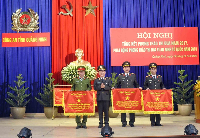 Công an Quảng Ninh liên tục dẫn đầu trong phong trào thi đua Vì an ninh Tổ quốc