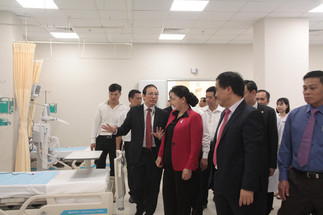Chủ tịch Quốc hội Nguyễn Thị Kim Ngân dự lễ khai trương BV Vinmec Hải Phòng