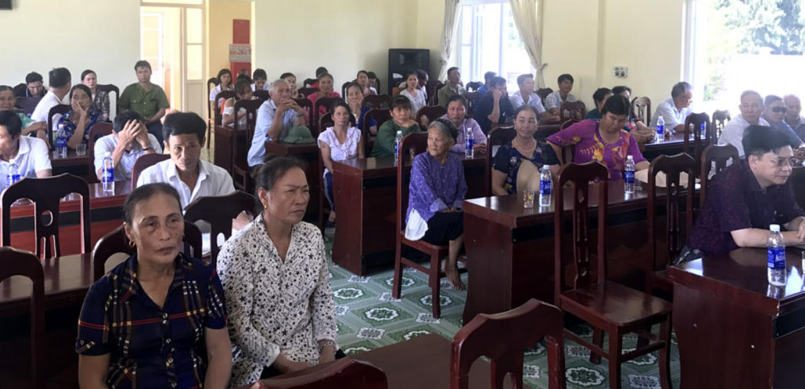 Người dân huyện đảo vui mừng vì được trợ giúp pháp lý 