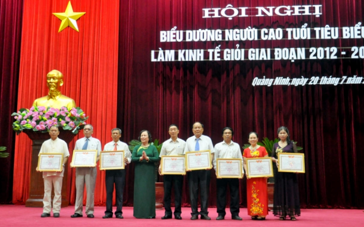 Quảng Ninh có trên 2.500 người cao tuổi làm kinh tế giỏi giai đoạn 2012-2017