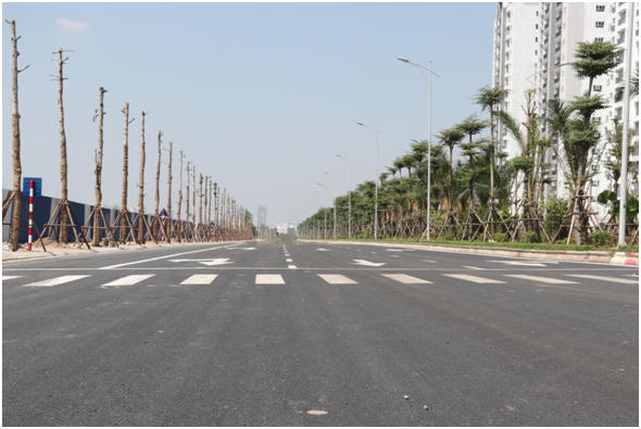 Khu phố Thanh Hà đang thay da đổi thịt từng ngày