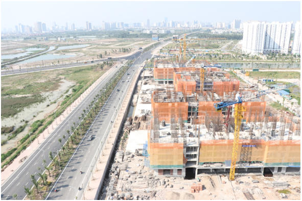 Khu phố Thanh Hà đang thay da đổi thịt từng ngày