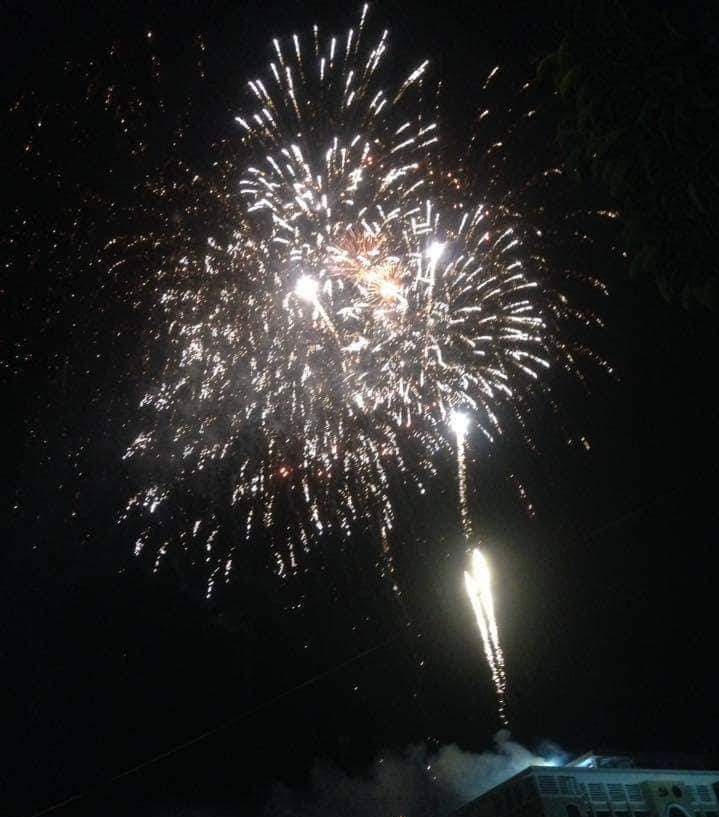 Mãn nhãn màn bắn pháo hoa chào mừng 190 năm thành lập huyện Tiền Hải