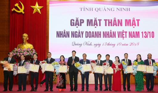 Bí thư Quảng Ninh ghi nhận những đóng góp của cộng đồng doanh nghiệp 