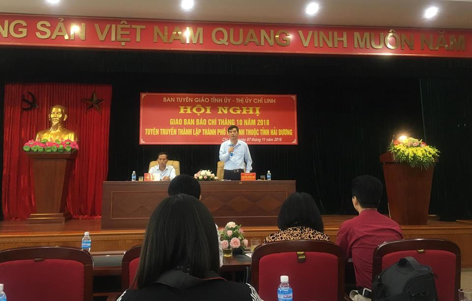 Đề xuất thành lập Thành phố Chí Linh thuộc tỉnh Hải Dương vào năm 2019