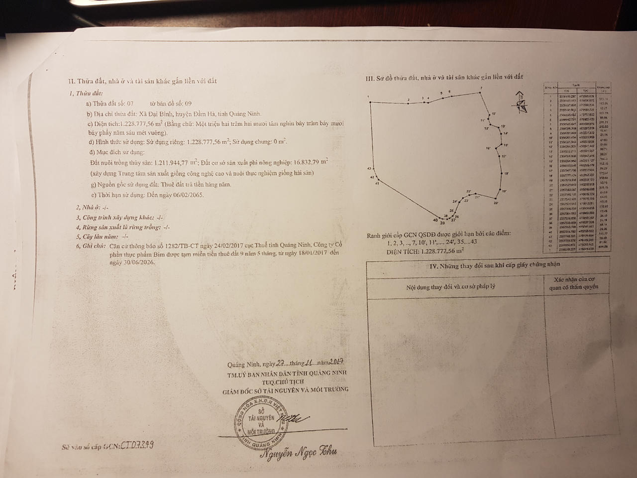 Sử dụng đất sai mục đích, Dự án nuôi tôm thuộc Tập đoàn BimGroup vẫn được miễn gần 1 tỷ tiền thuê đất?