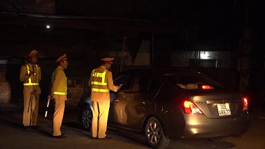 Hải Dương tăng cường xử lý vi phạm nồng độ cồn và sử dụng ma túy dịp Tết