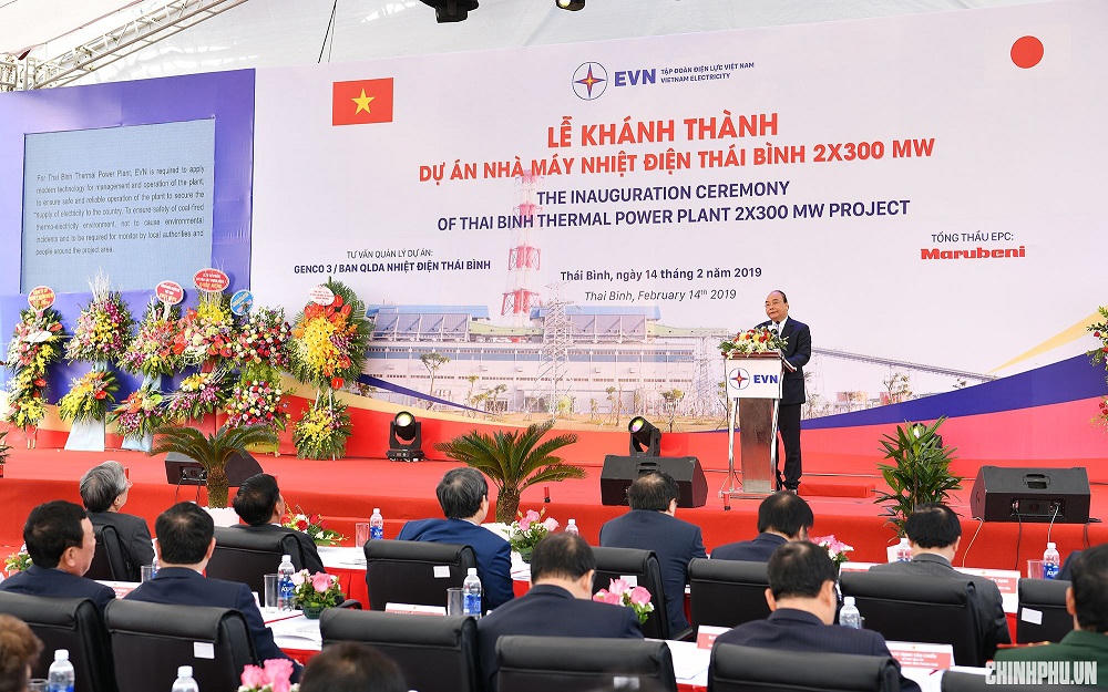 Khánh thành nhà máy nhiệt điện Thái Bình 