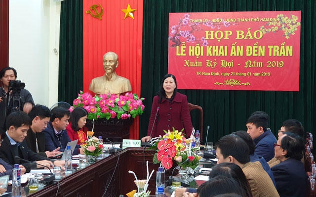 Hơn 2.000 công an, bảo vệ... đảm bảo an toàn Lễ Khai ấn Đền Trần