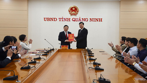 Phó ban Nội chính được bổ nhiệm Giám đốc Sở Tư pháp Quảng Ninh